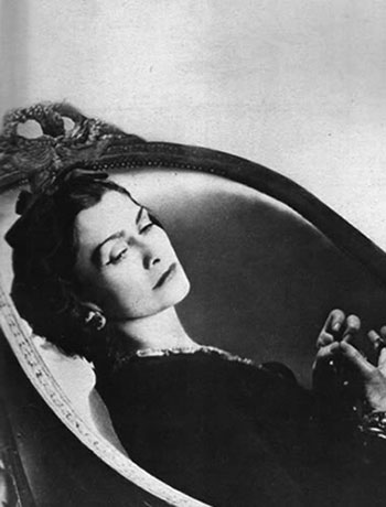 Gabrielle “Coco” Chanel, photographed by Horst P. Horst, 1937, via 