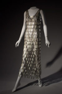 Paco Rabanne, wedding dress, circa 1968, France. Gift of Montgomery Ward. © The Museum at FIT