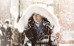 Jenna Lyons in Joseph Altuzarra coat, February 2013, photograph by Garance Doré.