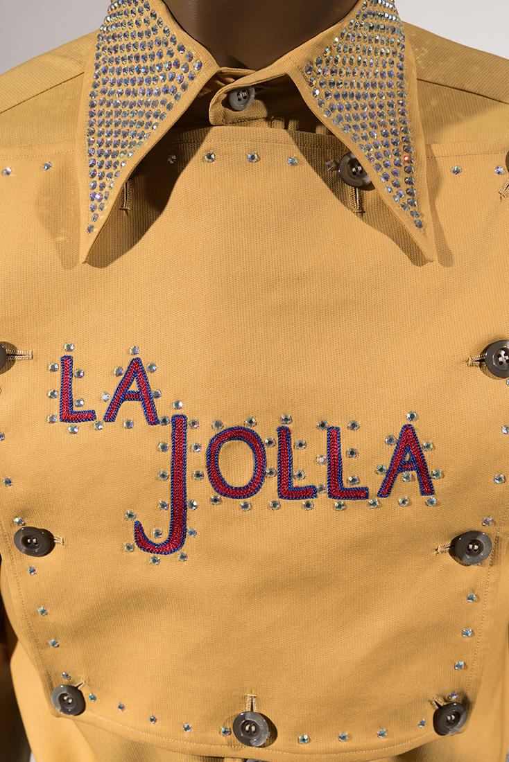 La Jolla “rhinestone cowboy” ensemble by Nudie’s Rodeo Tailors, 1964