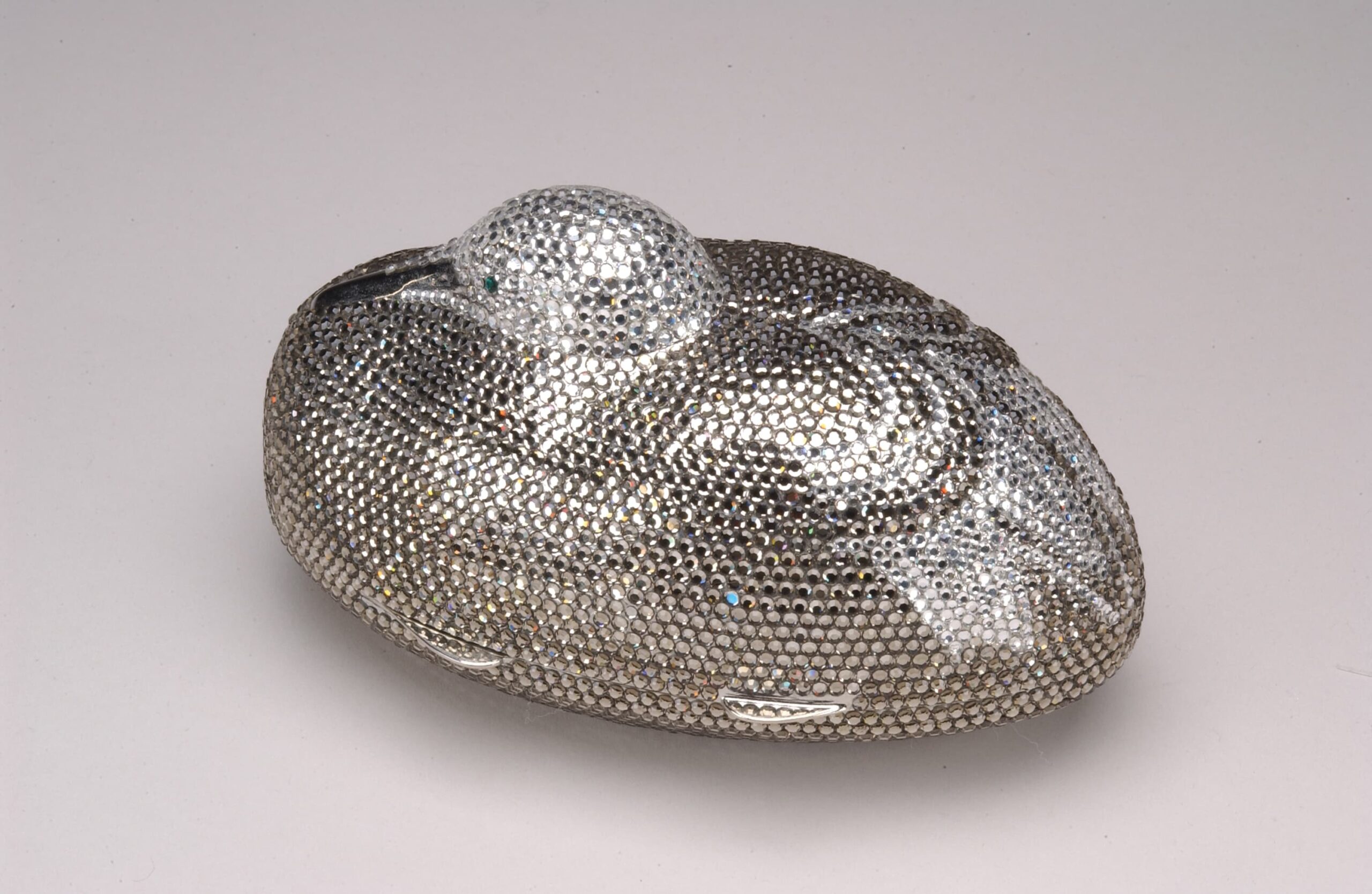 Minaudière in rhinestone pavé by Judith Leiber, 1980
