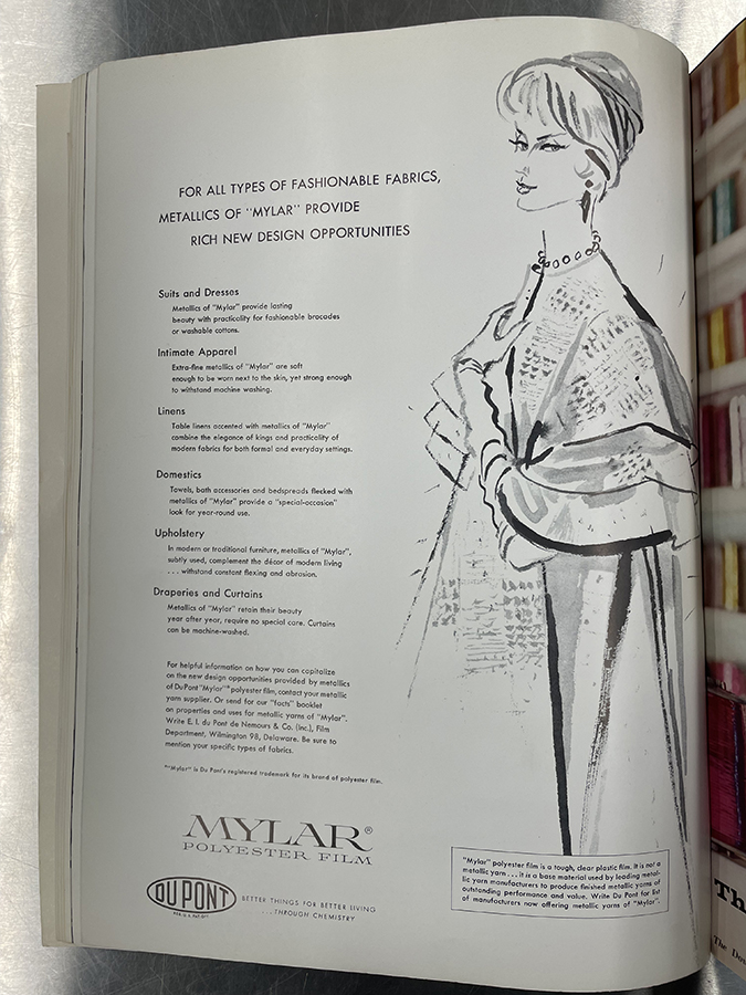 1959 advertisement for Mylar.