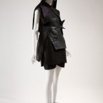 Stepping Into Fashion | Rick Owens was so inspired by the dynamism of African-American stepping that he invited 40 step dancers to perform at his runway show in Paris. Recruited from step teams in New York and Washington DC, the performers were a racially diverse group of college students with a range of body types. Their physically demanding movements (choreographed by LeeAnét Noble) highlighted Owens’ fierce and sporty fashions, while also making a powerful statement about diversity and individuality. Rick Owens Ensemble, Spring/Summer 2014 Lent by Rick Owens