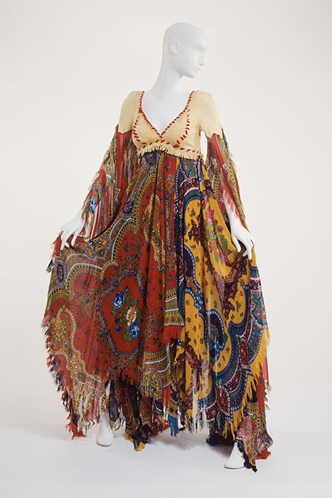 Giorgio di Sant’Angelo dress, The Summer of Jane and Cinderella collection, 1971, 91.254.25, gift of Ms. Lena Horne