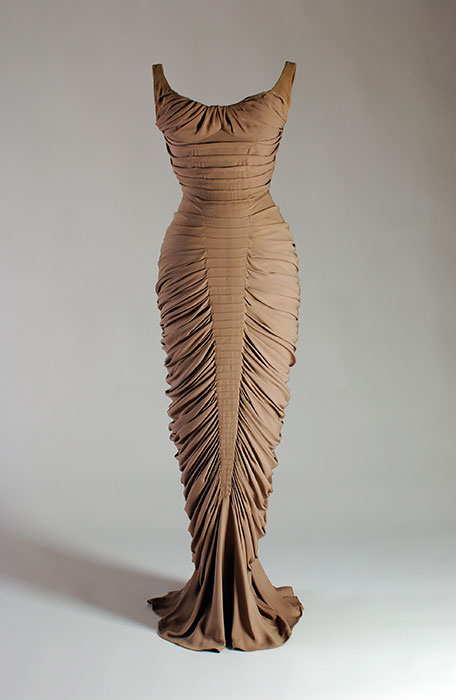 Charles James La Sirène evening gown, 1956-57, 91.241.131, gift of Robert Wells in Memory of Lisa Kirk