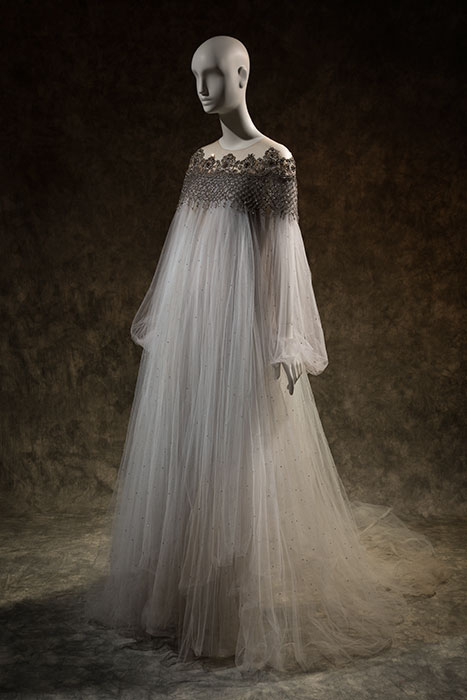 Marchesa gown, spring 2012, lent by Marchesa