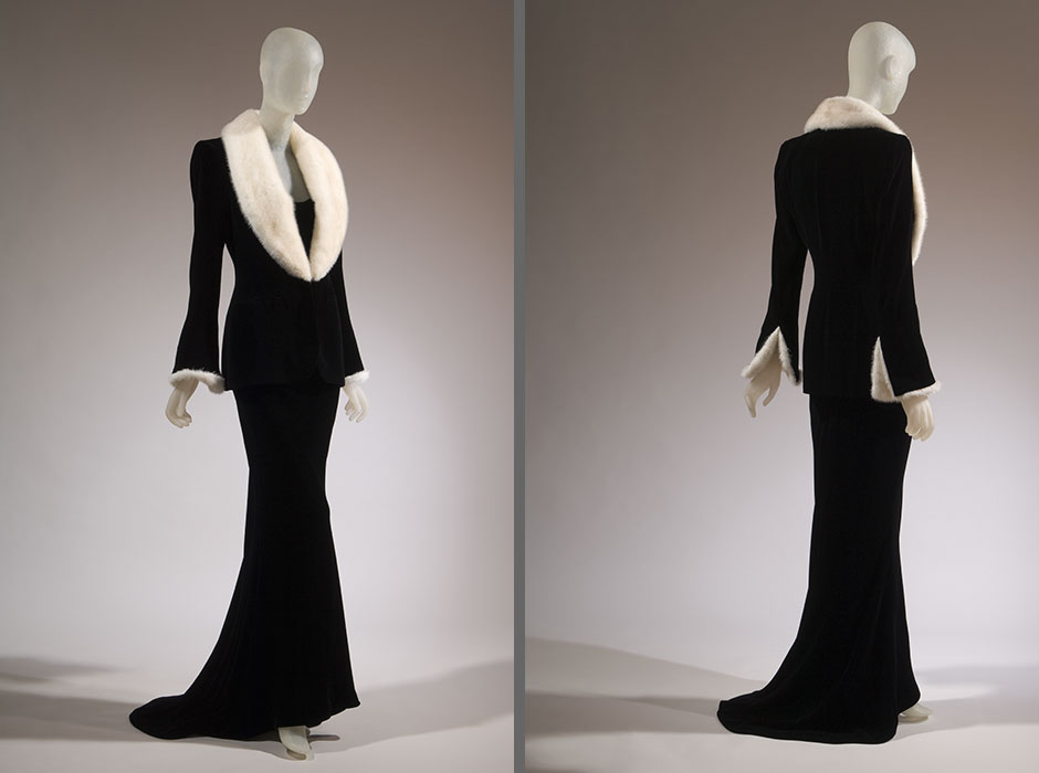 Jean Paul Gaultier two-piece evening ensemble, fall 2002, 2009.16.27, tift of Mrs. Martin D. Gruss