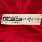 Dress: Silk satin, 1952, USA, 2013.19.1, museum purchase