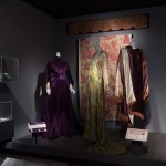 Charles Frederick Worth began signing his label in the early 1860s, making it essentially the first “designer label” in history. Such authentication increased demand for Worth’s creations, such as this luxurious dress with silk chenille fringe on the bodice and lower skirt. However, it also made his label an appealing target for forgers. Left: The House of Worth reception dress, silk velvet, chenille, ivory chiffon, 1903, France, 67.127.1, gift of Mary Elizabeth Fogarty