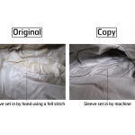 Detail, Gabrielle Chanel day suit and licensed copy