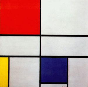 Piet Mondrian, Composition C, 1935 Public domain
