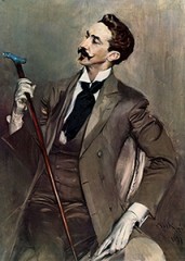 Robert de Montesquiou by Boldini, 1896. Musée d'Orsay, Paris
