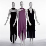 Halston Purple dress and scarf. Silk chiffon, circa 1975, New York, 82.3.5, gift of Frederick Supper